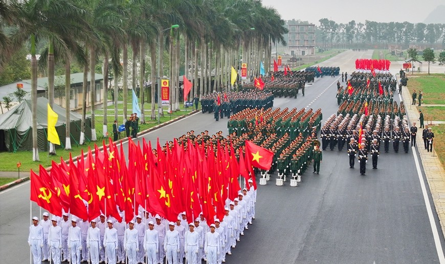 Lễ Kỷ niệm 50 năm Giải phóng miền Nam: Diễu binh hoành tráng tại TP.HCM